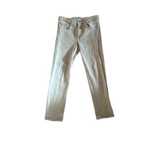 Men 30 Rag & Bone New York Slim Fit 2 Dusty Olive Green Jeans Denim Pants